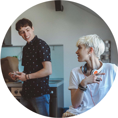 Your friends & housemates