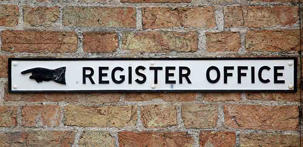 Registering a death at your local register office