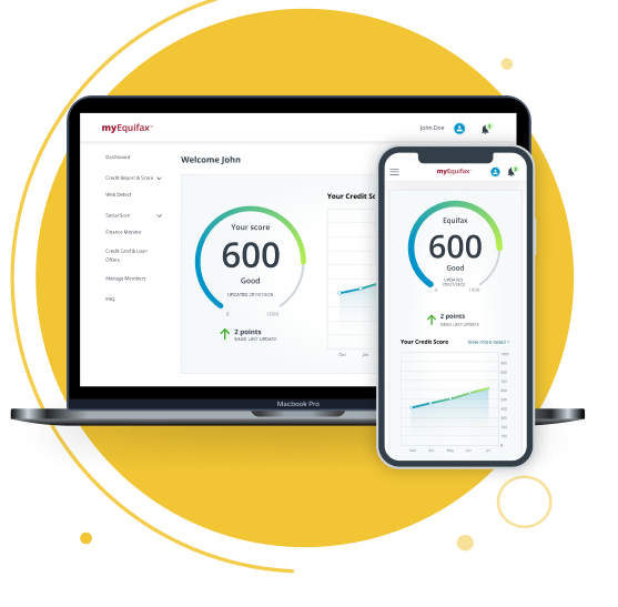 Access to your credit report & score